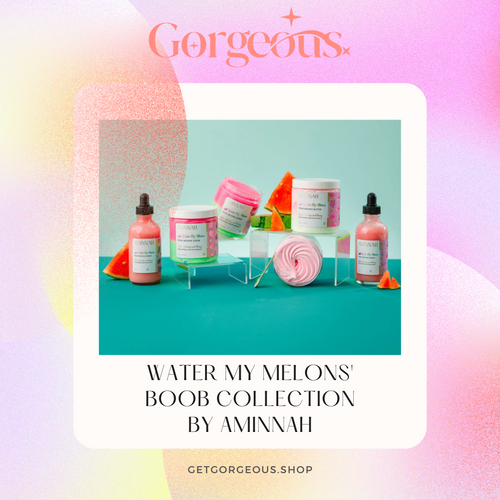 Get Juicy and Glowing with Aminnah's 'Water My Melons' Boob Collection