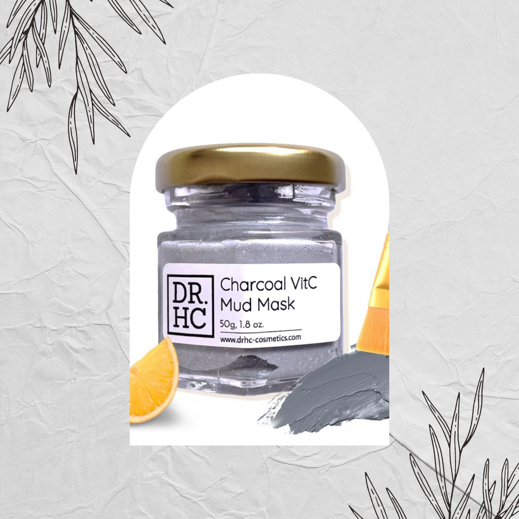 Unmasking Radiance: The Magic of DR.HC Charcoal VITC Mud Mask