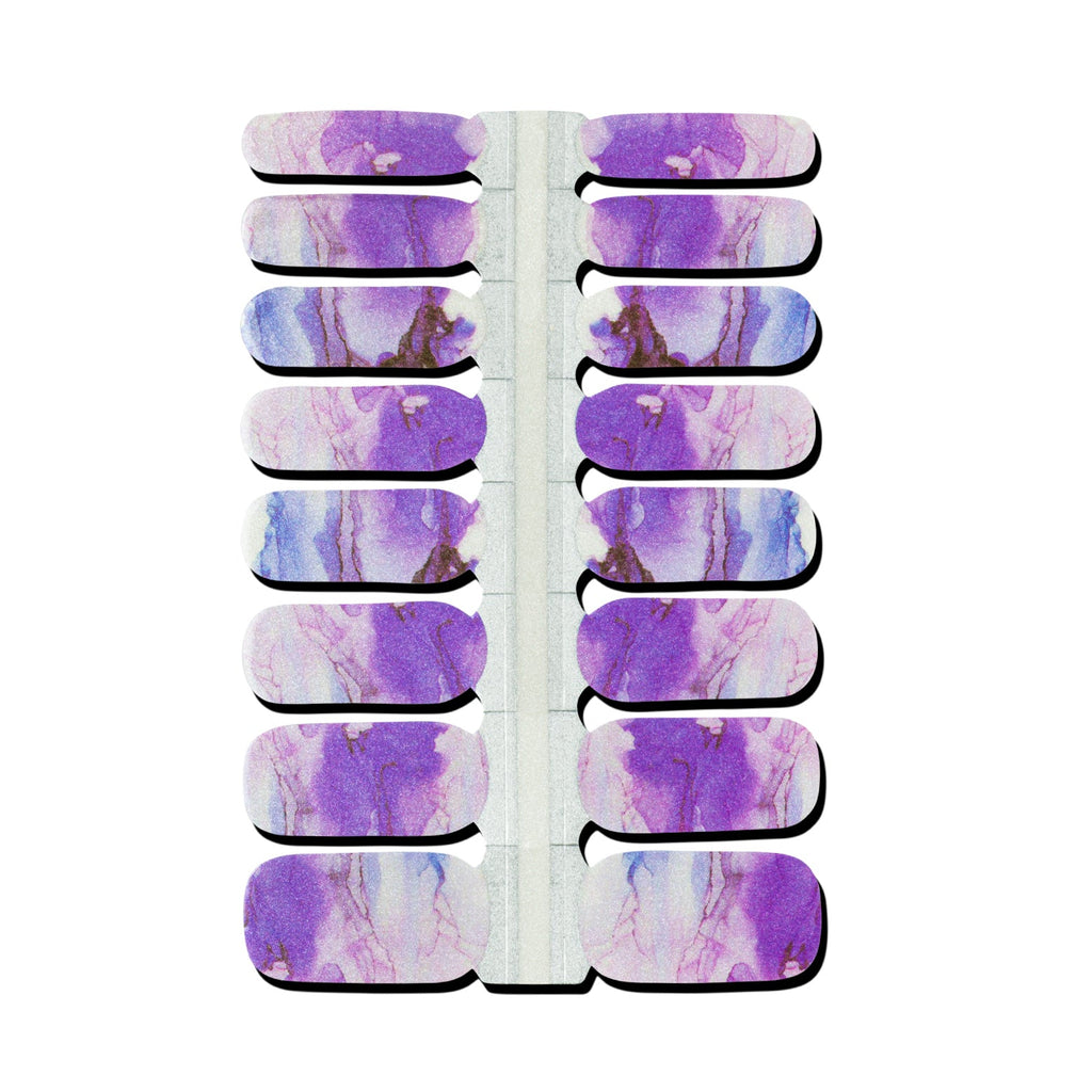 Geode Nail Polish Wraps-0