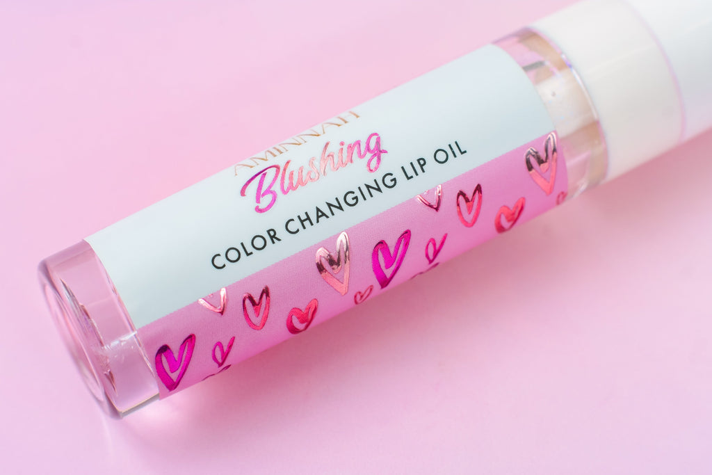 Blushing Color Changing Lip Oil-2