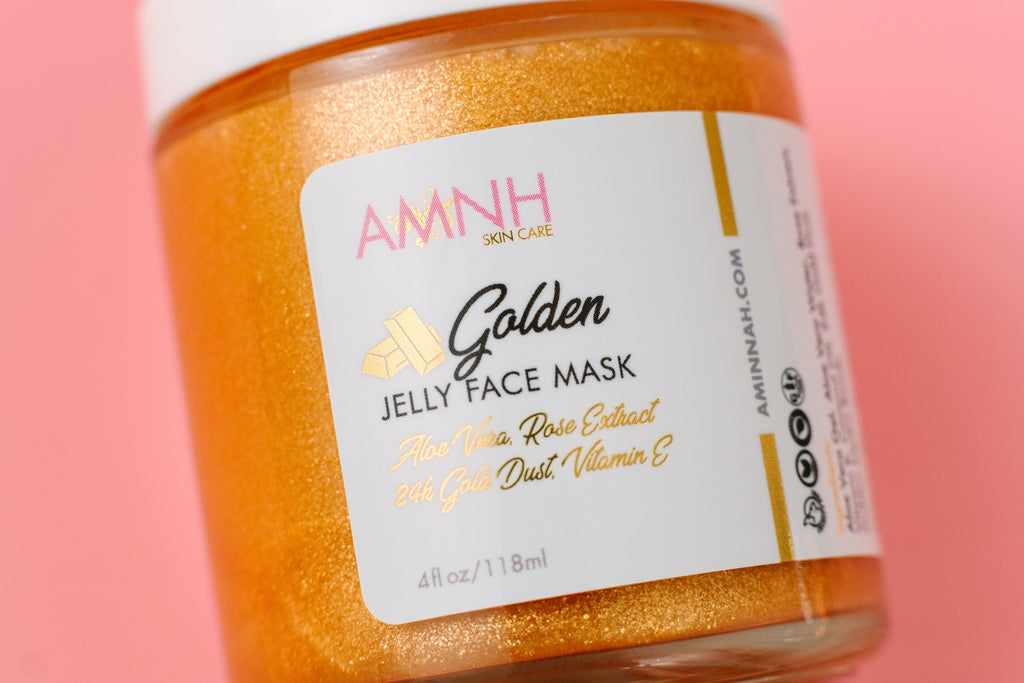 "24k Golden" Jelly Face Mask-1