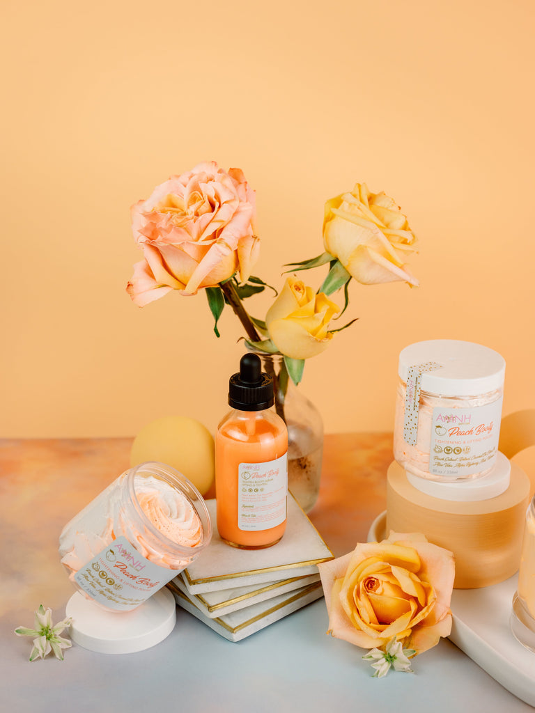 "Peach Booty" Collection |Body Butter| Serum| Sugar Scrub|-4