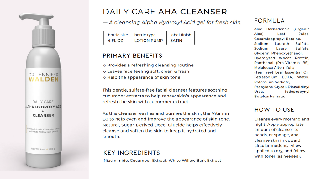 Alpha Hydroxy Acid Exfoliating Cleanser-4