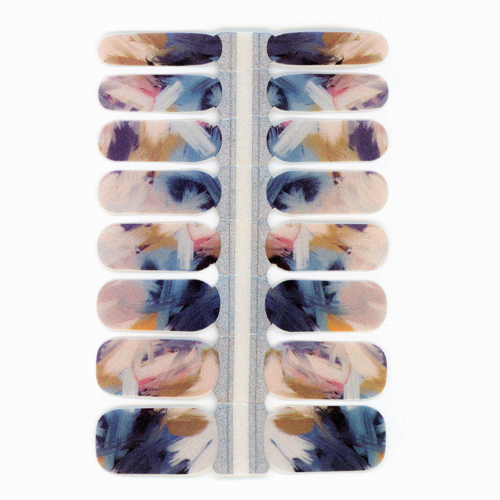 Moody Abstract Nail Polish Wraps-0