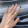 Black Moon Nail Polish Wraps (Transparent)-2