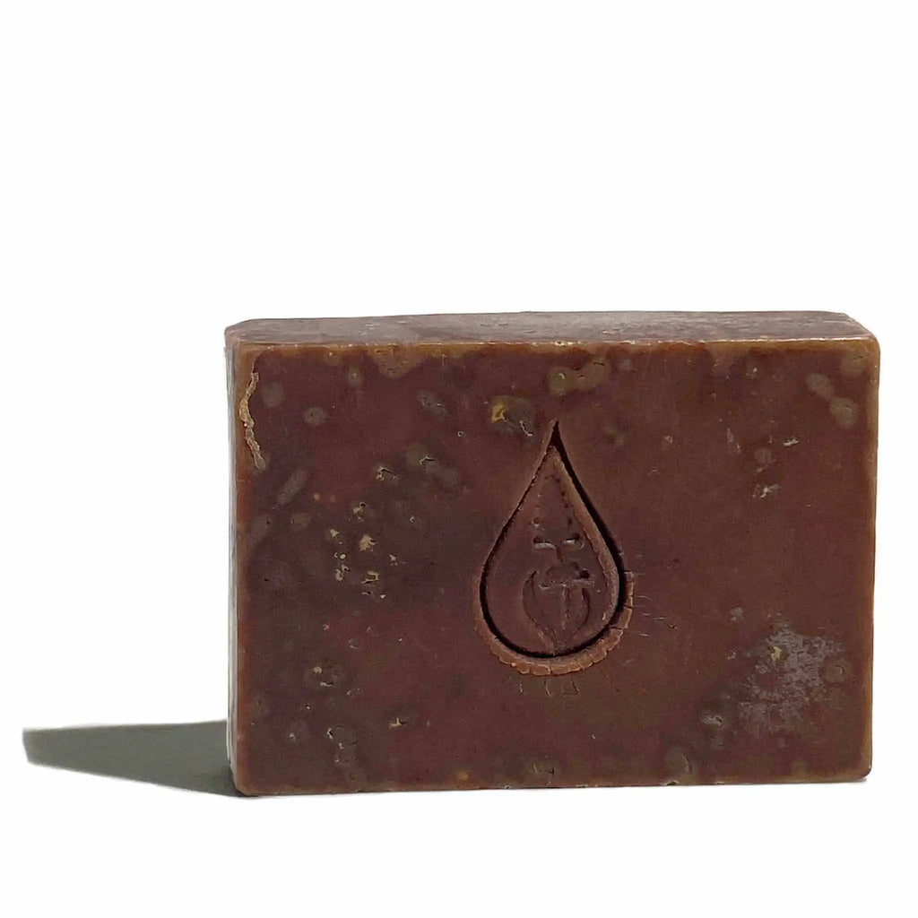 Dark Raw Chocolate Bar Soap-1