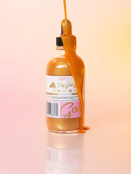 "24K Gold Glow" Body Oil-0