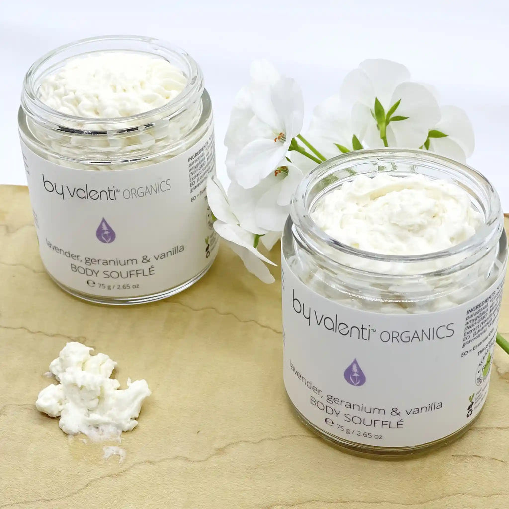 Lavender, Geranium & Vanilla Body Souffle-1