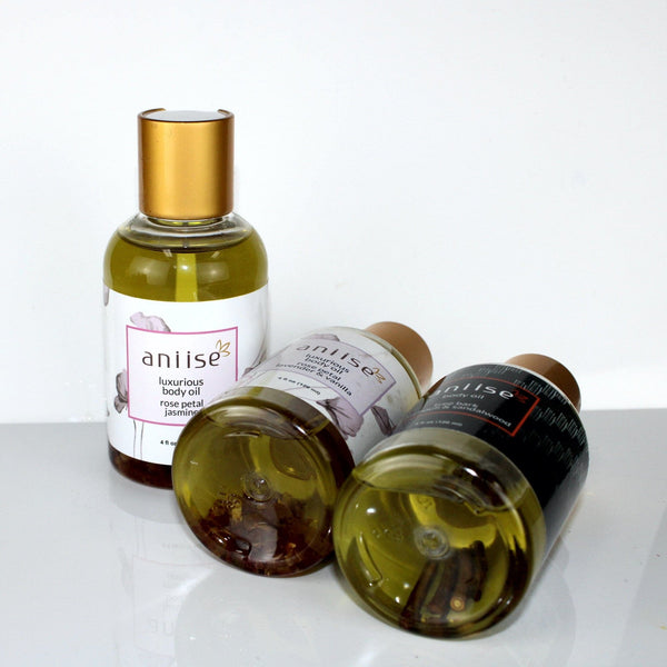 Natural Luxurious Rose Petal Body Oil-0