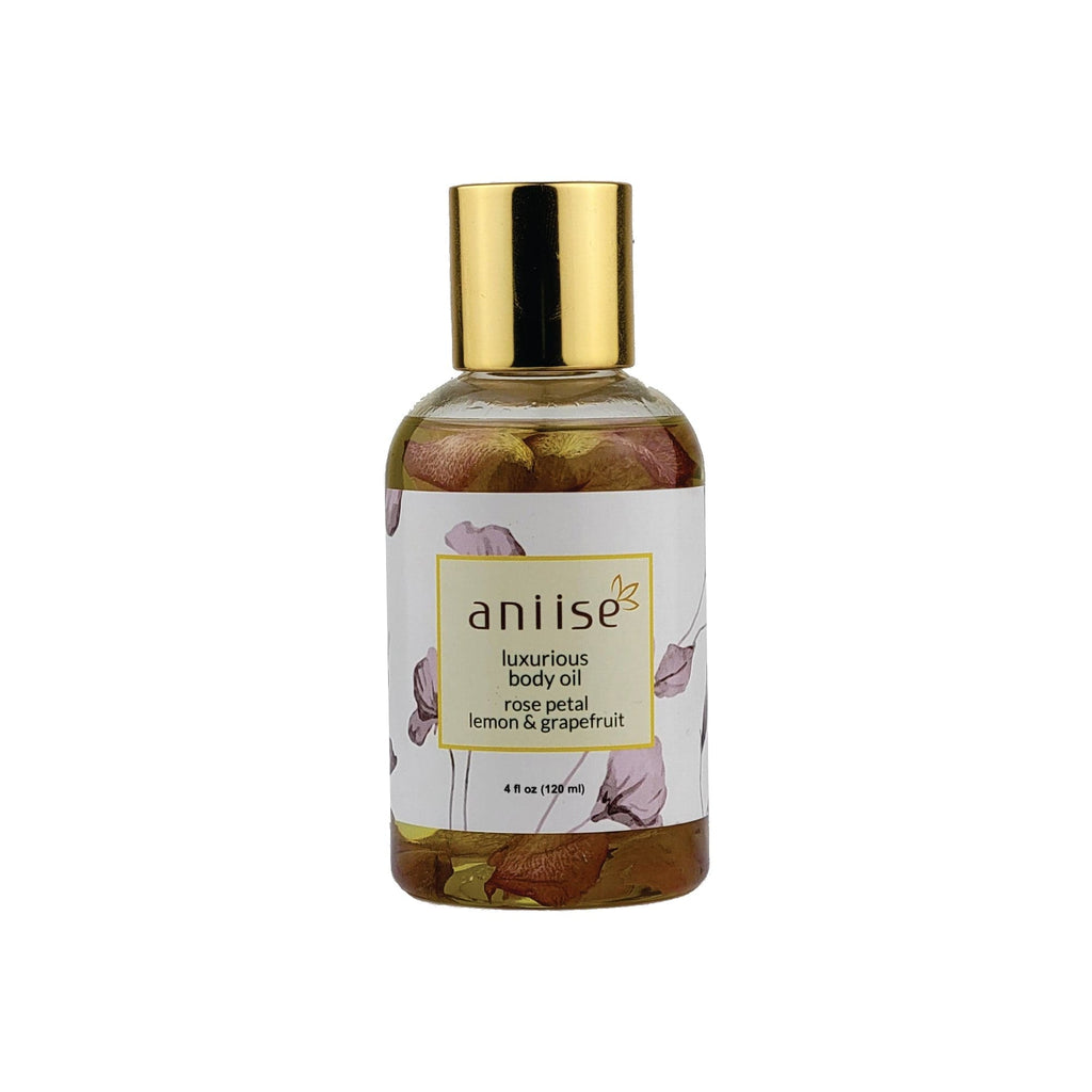 Natural Luxurious Rose Petal Body Oil-2