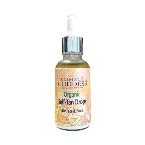 Organic Self Tan Drops for Face & Body 1 oz.-0